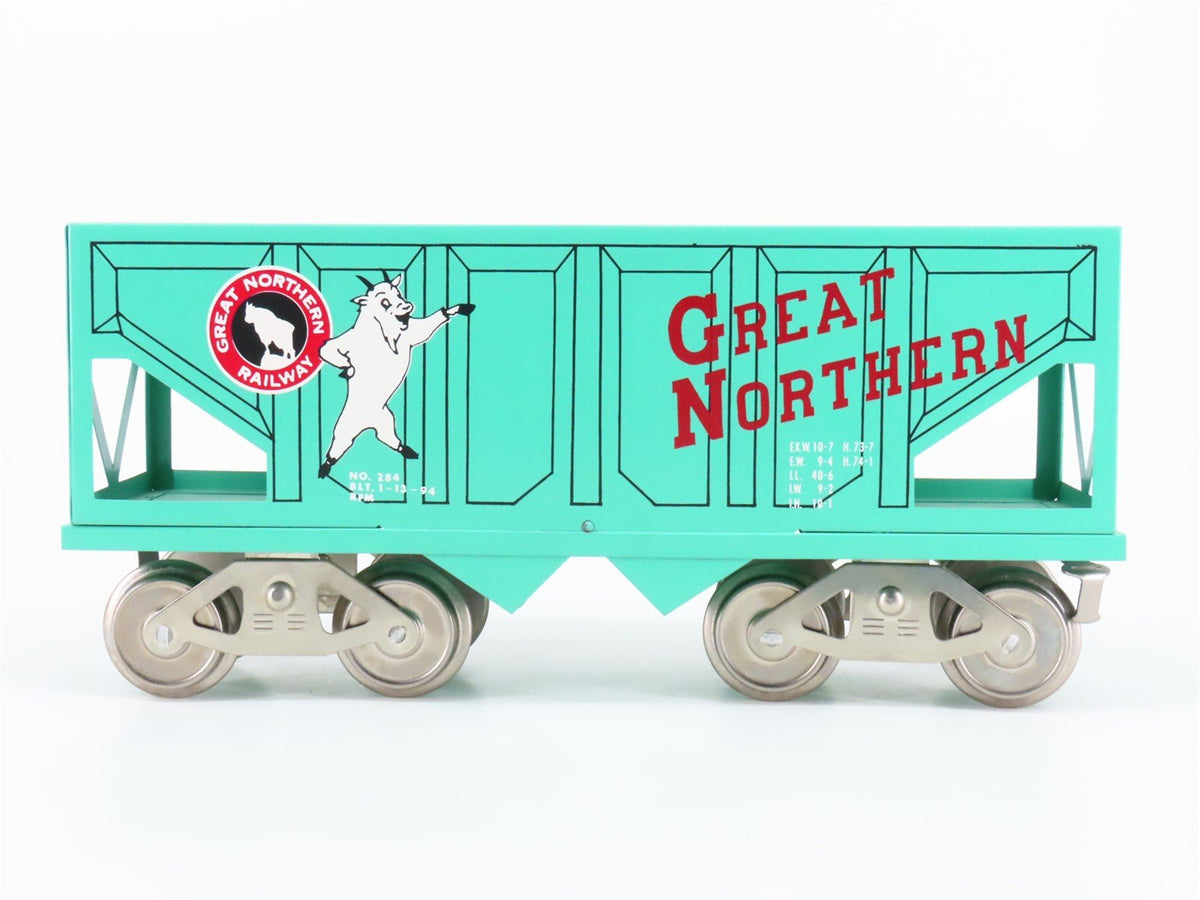 Standard Gauge McCoy 284 GN Great Northern Railway &quot;Goat&quot; 2-Bay Open Hopper