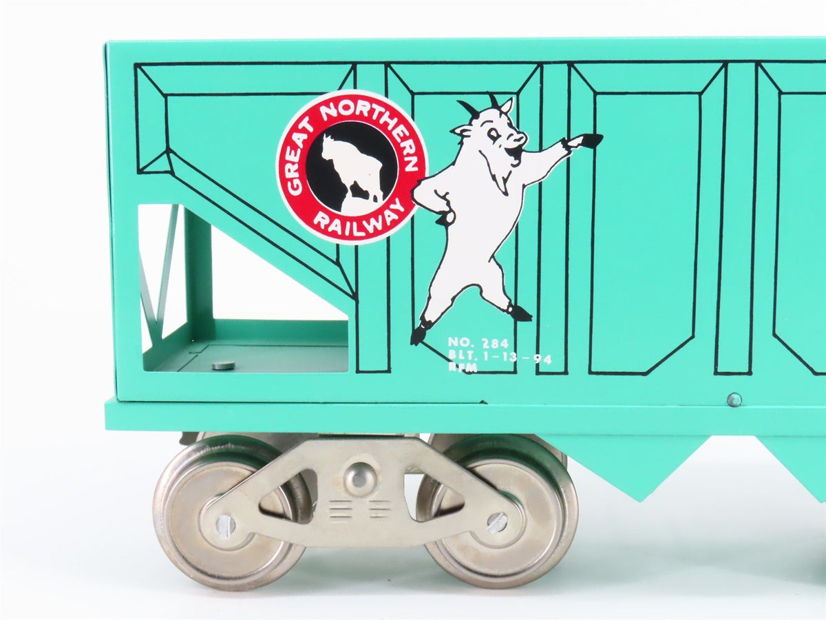 Standard Gauge McCoy 284 GN Great Northern Railway &quot;Goat&quot; 2-Bay Open Hopper