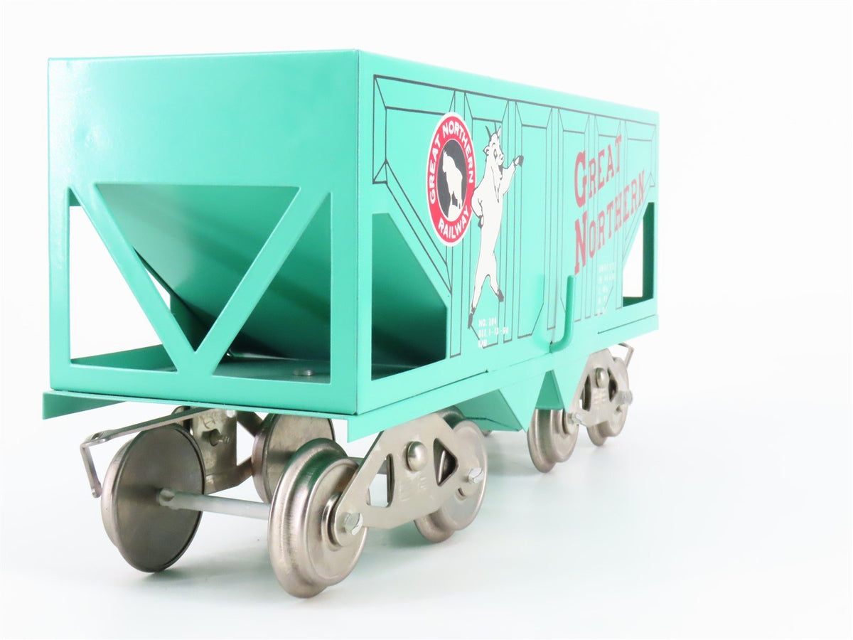 Standard Gauge McCoy 284 GN Great Northern Railway &quot;Goat&quot; 2-Bay Open Hopper