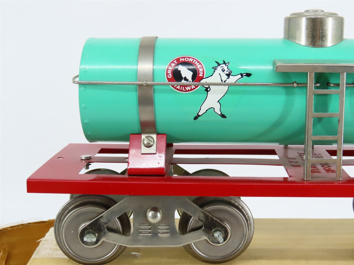 Standard Gauge McCoy 281 GN Great Northern Railway &quot;Goat&quot; Tank Car