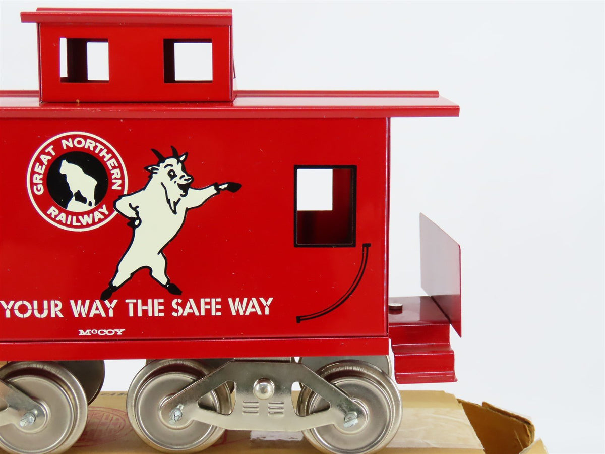 Standard Gauge McCoy 260 GN Great Northern Railway &quot;Goat&quot; Cupola Caboose