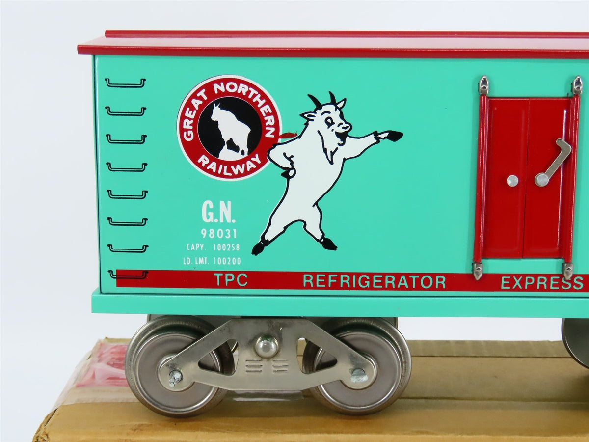 Standard Gauge McCoy 258 TCA GN Great Northern Railway &quot;Goat&quot; Reefer #98031