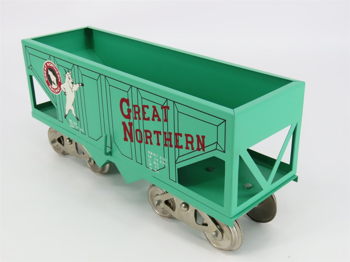 Standard Gauge McCoy 284 GN Great Northern Railway &quot;Goat&quot; 2-Bay Open Hopper