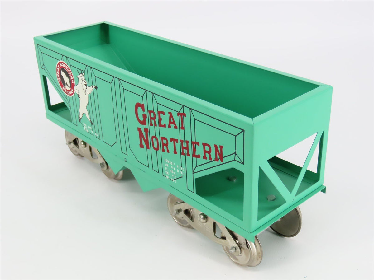 Standard Gauge McCoy 284 GN Great Northern Railway &quot;Goat&quot; 2-Bay Open Hopper