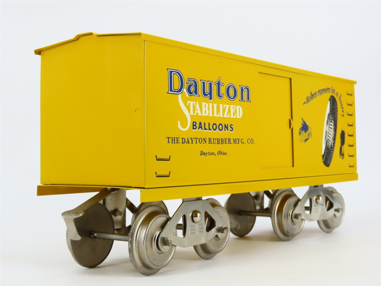 Standard Gauge McCoy Dayton Stabilized Balloons Single Door Box Car