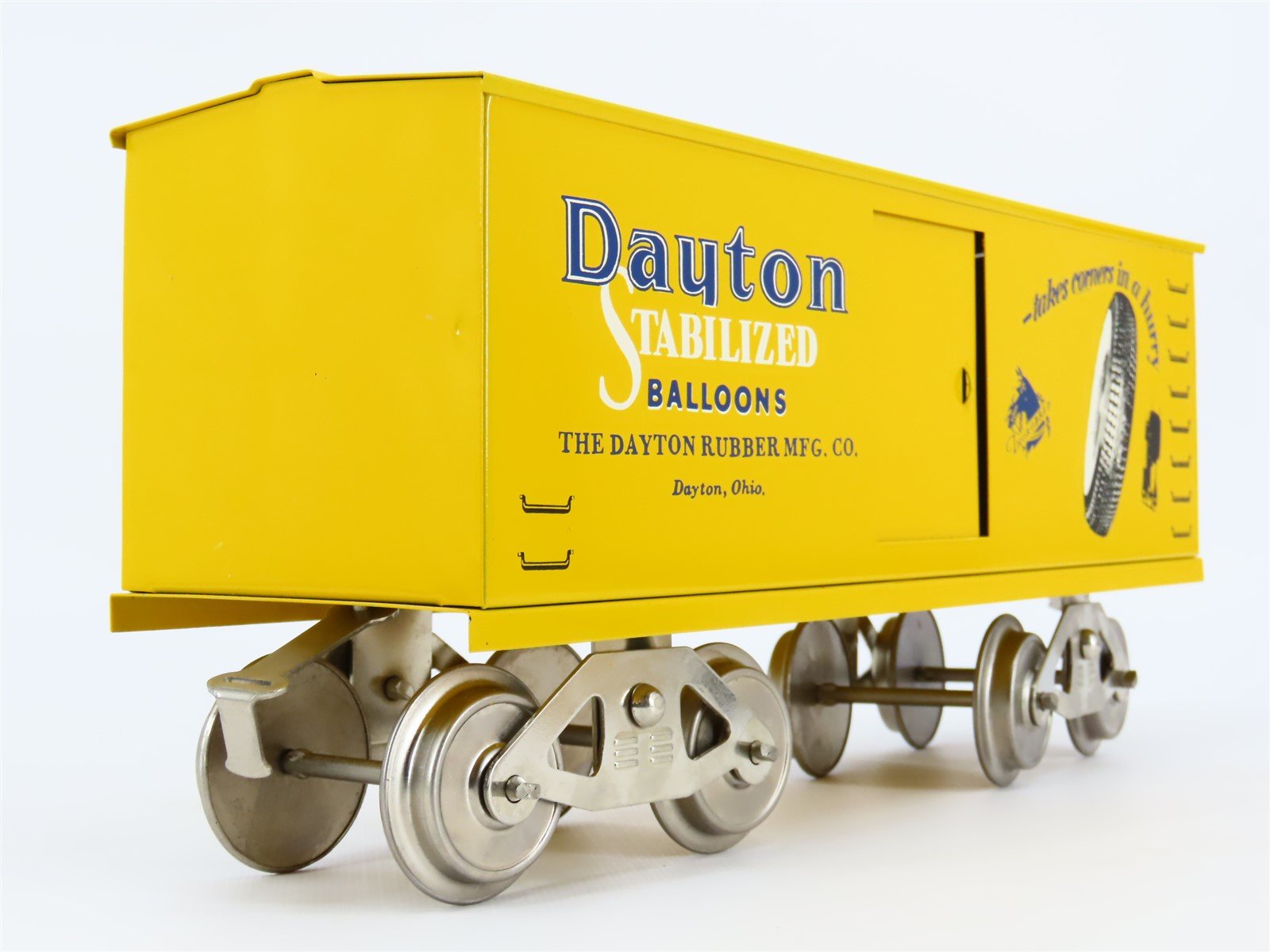 Standard Gauge McCoy Dayton Stabilized Balloons Single Door Box Car