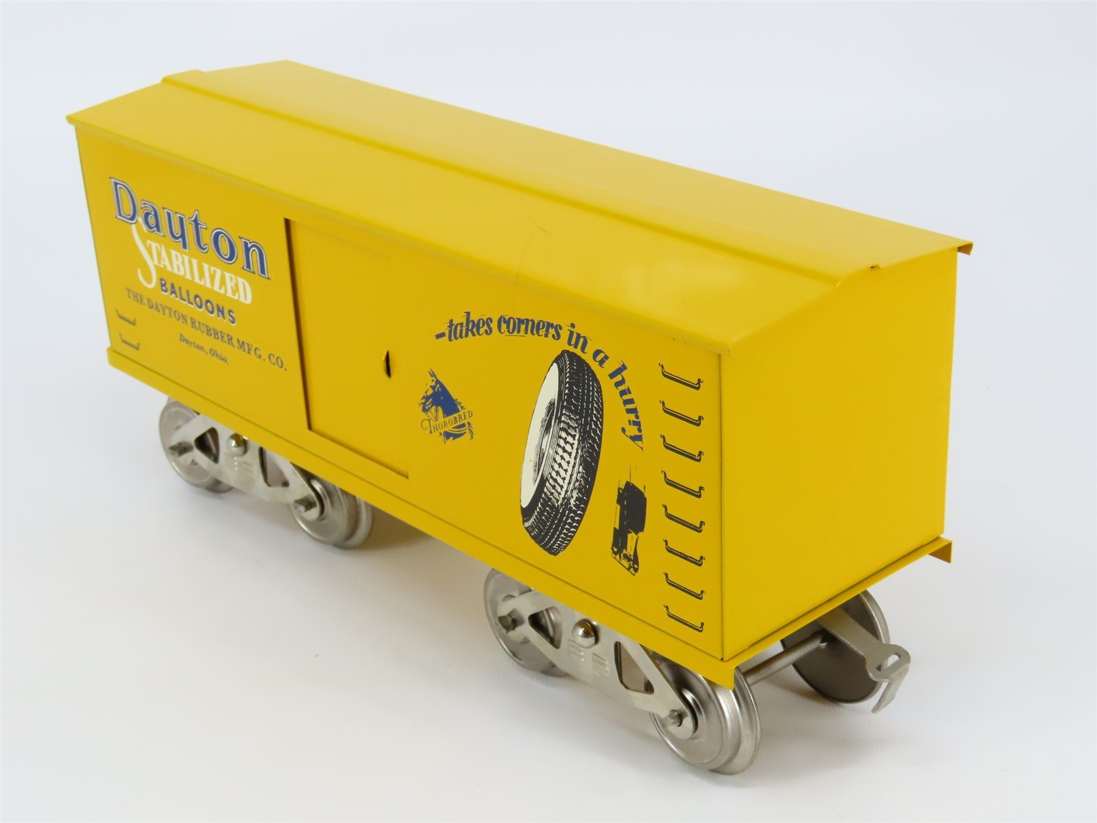 Standard Gauge McCoy Dayton Stabilized Balloons Single Door Box Car