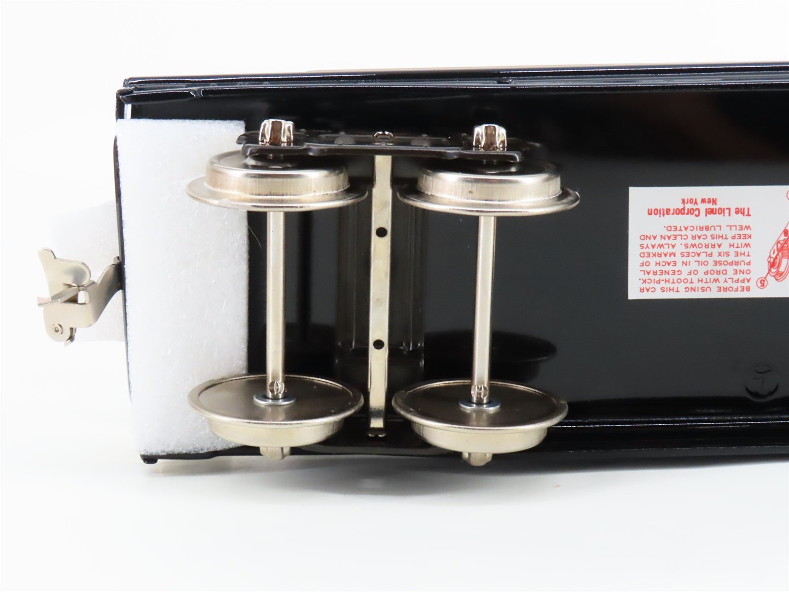 Standard Gauge Lionel 11-30036 Tinplate Dump Car #218 w/ Brass Trim