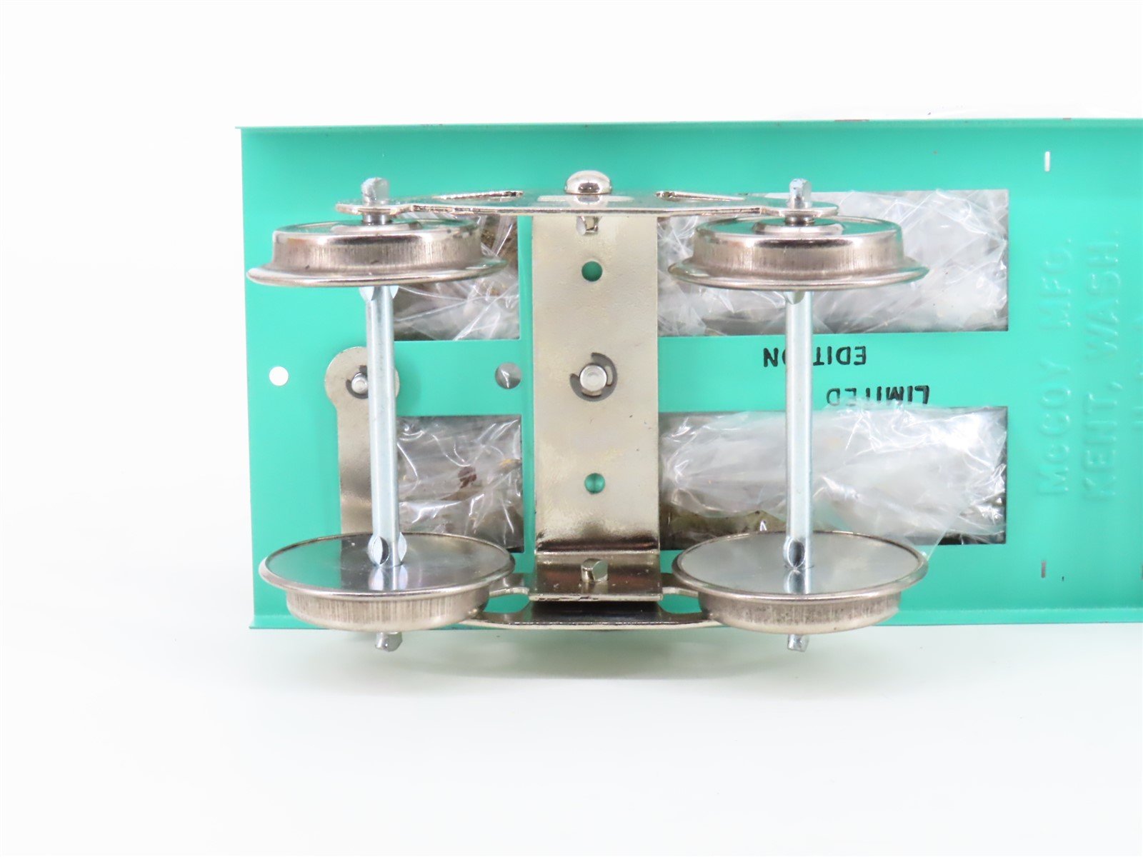 Standard Gauge McCoy No. 291 GN Great Northern Tinplate Log Car w/ Load