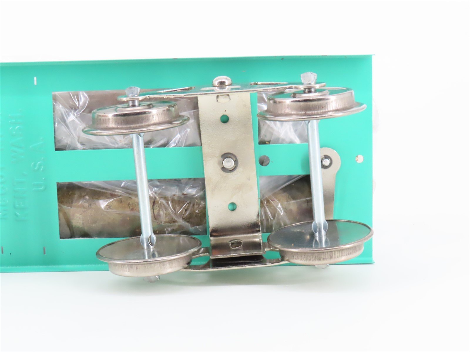 Standard Gauge McCoy No. 291 GN Great Northern Tinplate Log Car w/ Load