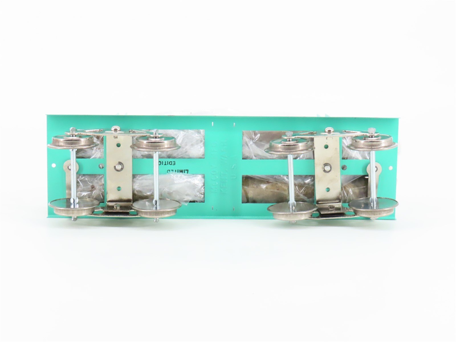 Standard Gauge McCoy No. 291 GN Great Northern Tinplate Log Car w/ Load