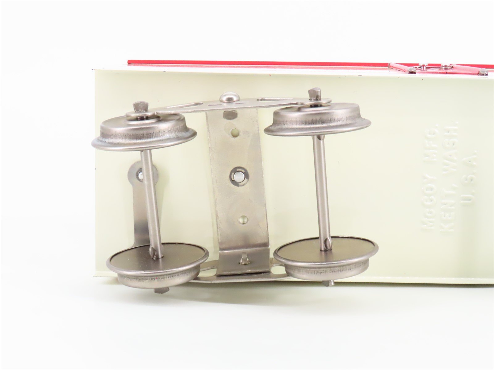 Standard Gauge McCoy No. 288 Red Wagon Northwest Apples Tinplate Reefer