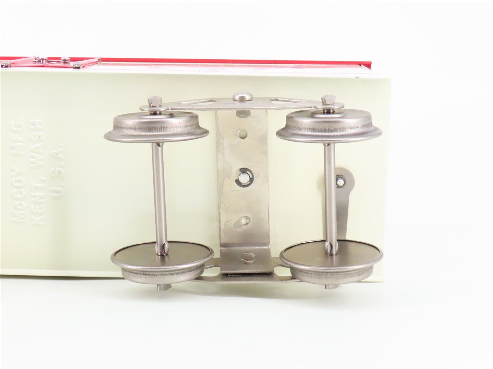 Standard Gauge McCoy No. 288 Red Wagon Northwest Apples Tinplate Reefer