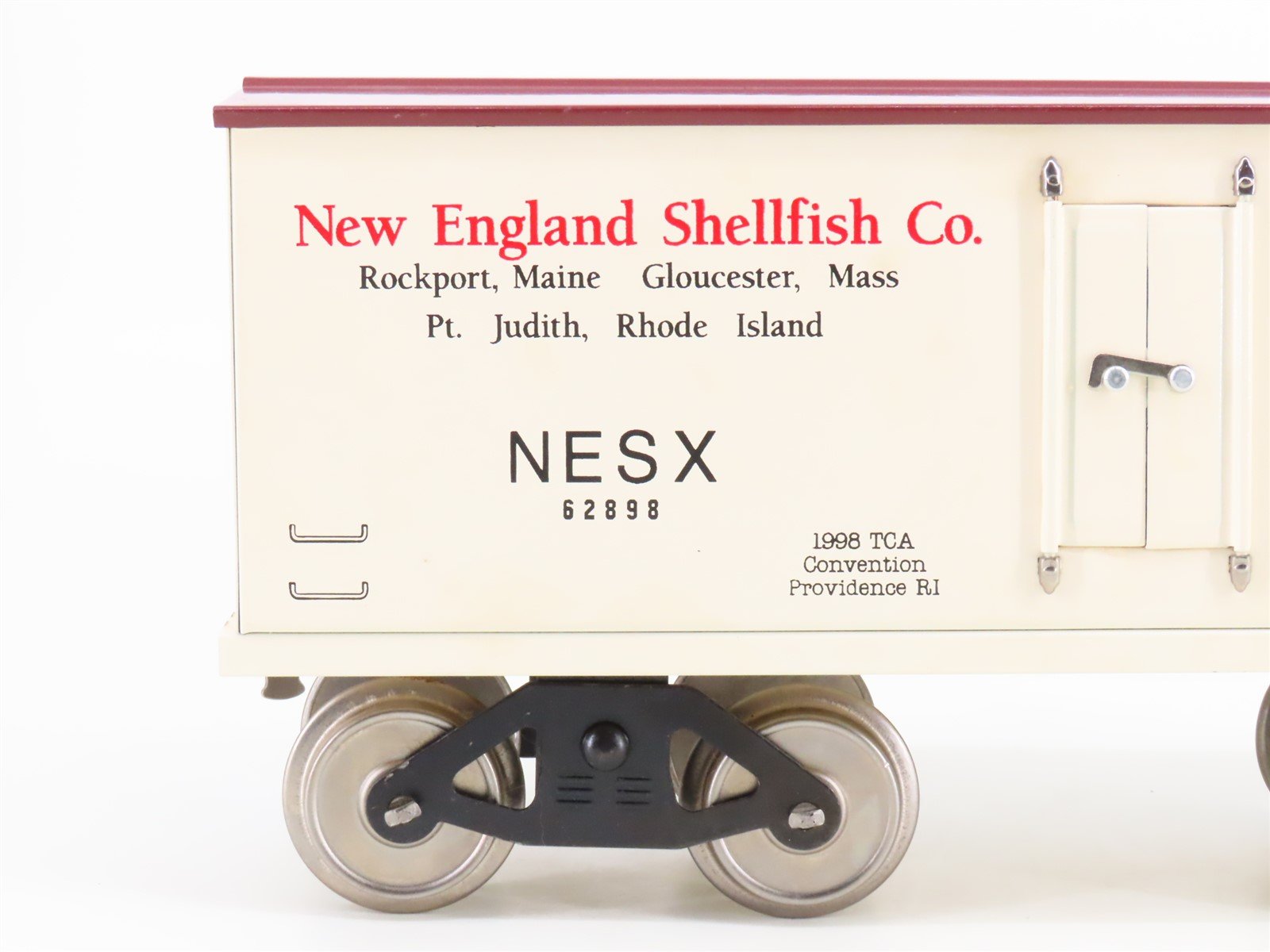 Standard Gauge McCoy TCA 1998 NESX New England Shellfish Co. Reefer #62898