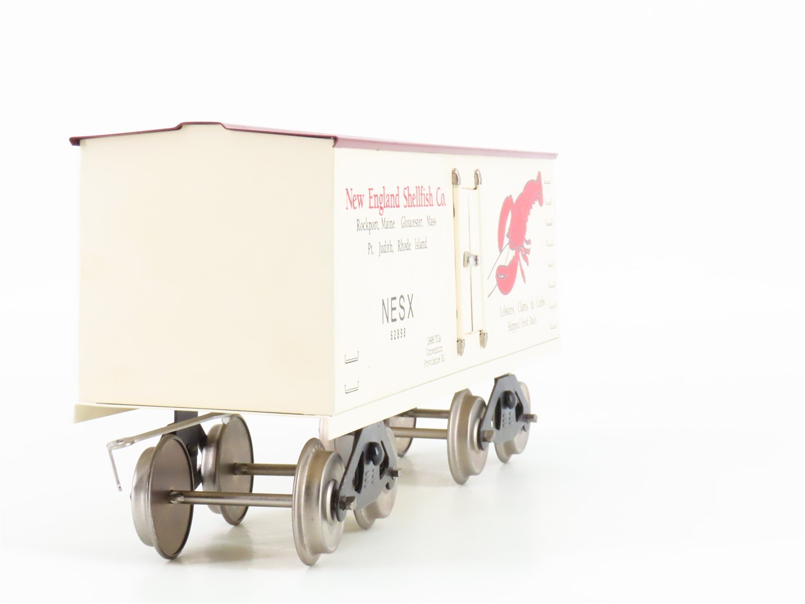 Standard Gauge McCoy TCA 1998 NESX New England Shellfish Co. Reefer #62898