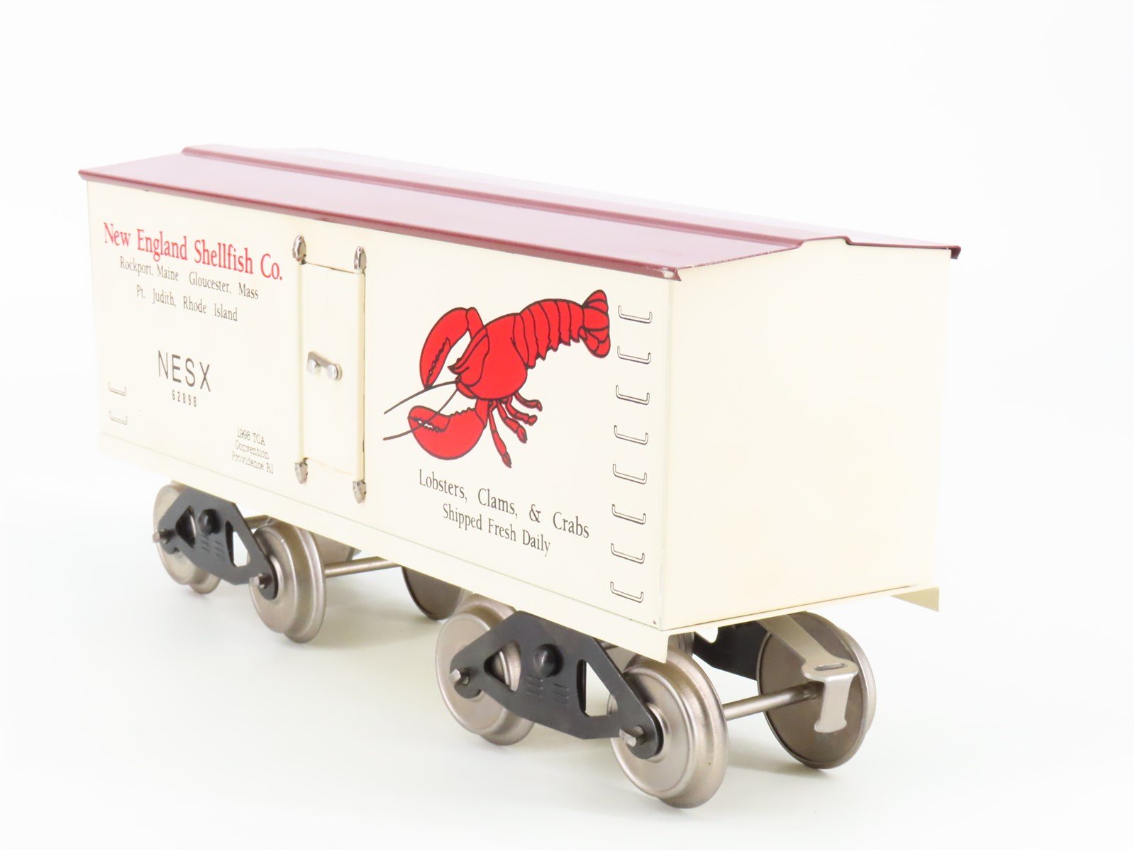 Standard Gauge McCoy TCA 1998 NESX New England Shellfish Co. Reefer #62898