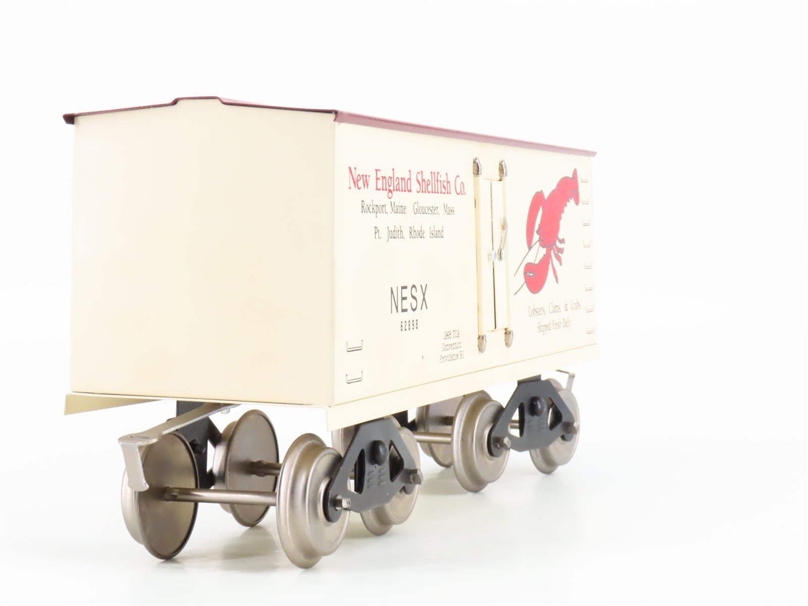 Standard Gauge McCoy TCA 1998 NESX New England Shellfish Co. Reefer #62898