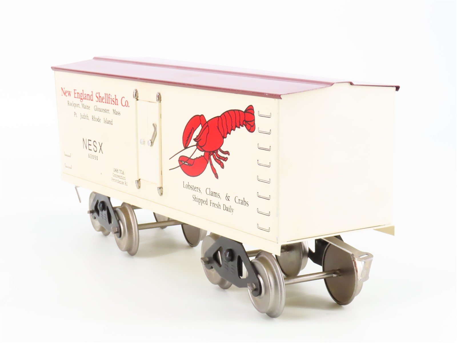 Standard Gauge McCoy TCA 1998 NESX New England Shellfish Co. Reefer #62898