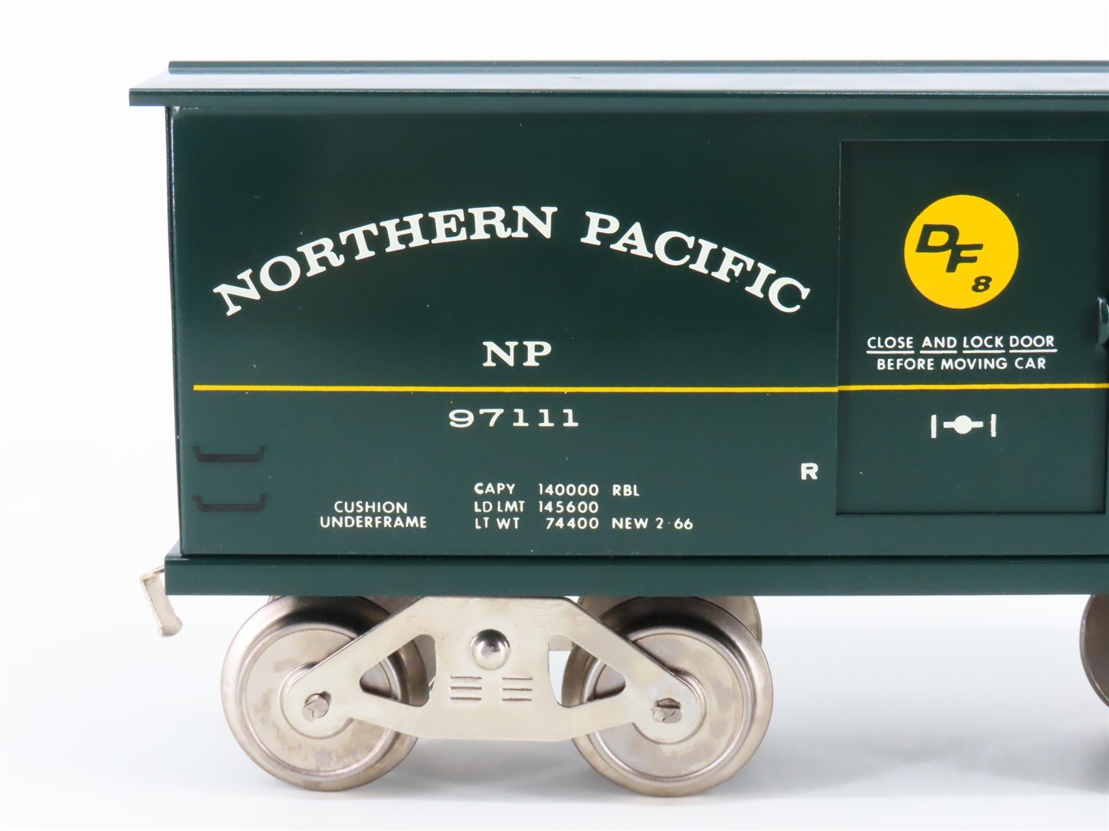 Standard Gauge McCoy No. 257 Tinplate NP Northern Pacific Railway Box Car #97111