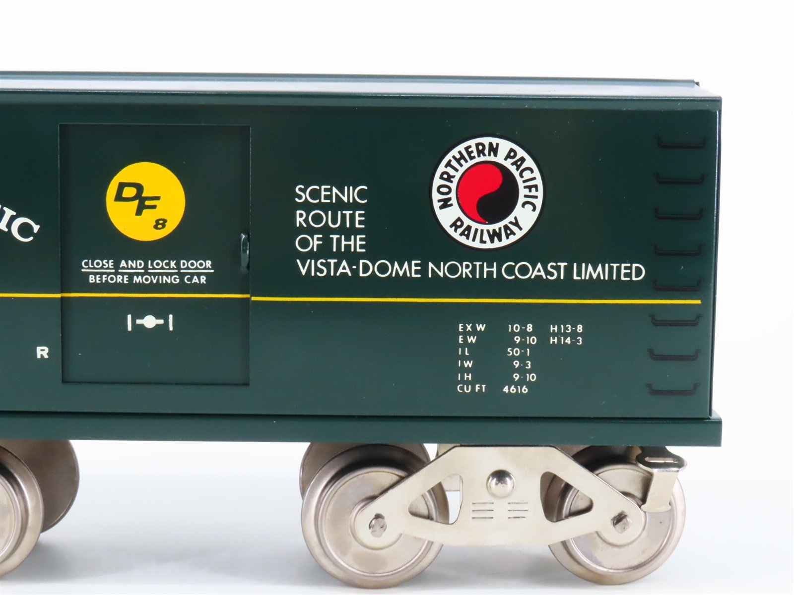 Standard Gauge McCoy No. 257 Tinplate NP Northern Pacific Railway Box Car #97111