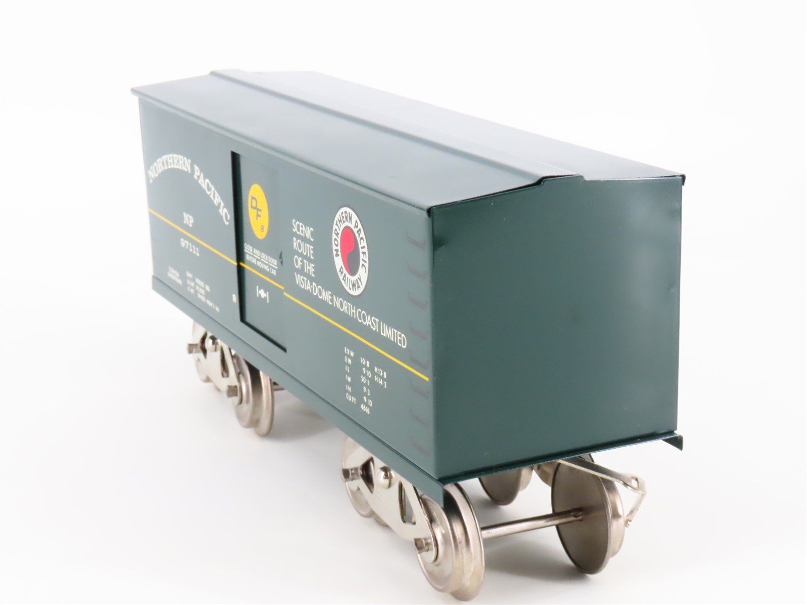 Standard Gauge McCoy No. 257 Tinplate NP Northern Pacific Railway Box Car #97111