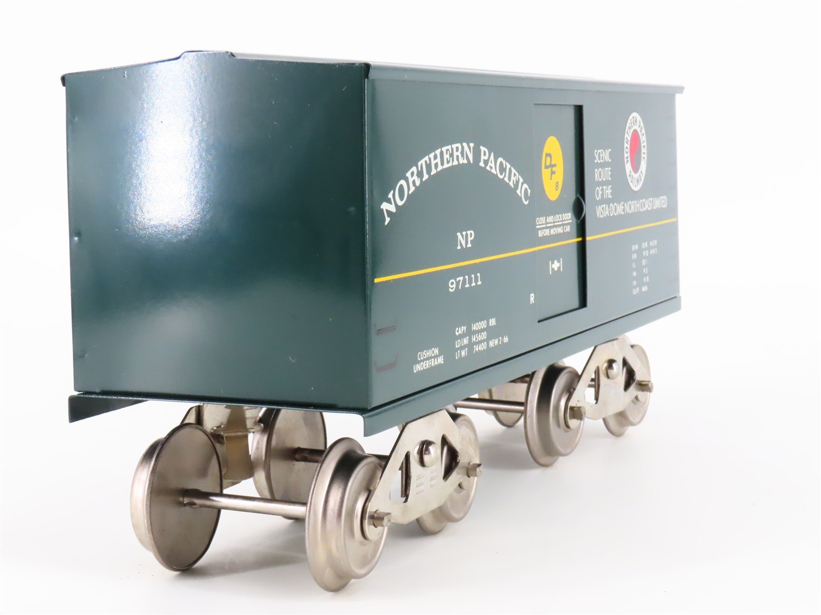 Standard Gauge McCoy No. 257 Tinplate NP Northern Pacific Railway Box Car #97111