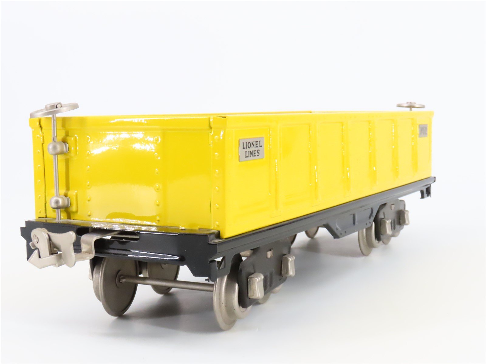 Standard Gauge Lionel Classics Tinplate 6-13300 Fixed End Gondola #1512