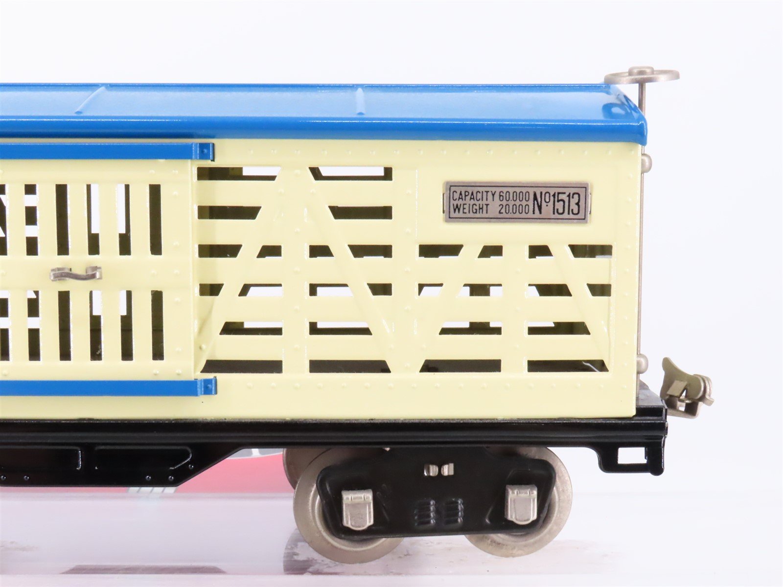 Standard Gauge Lionel Classics Tinplate 6-13600 Cattle Stock Car #1513