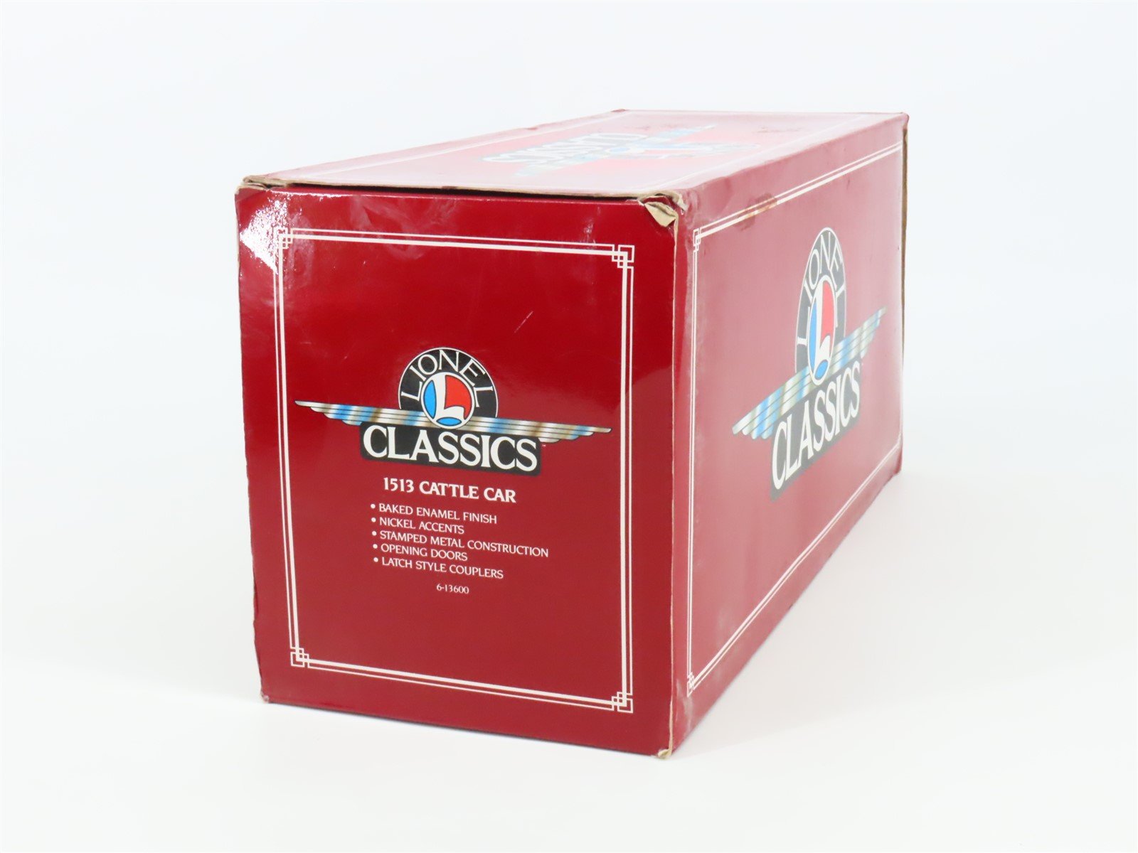 Standard Gauge Lionel Classics Tinplate 6-13600 Cattle Stock Car #1513