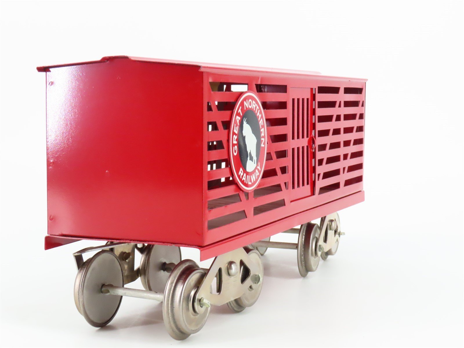 Standard Gauge McCoy GN Great Northern Railway Tinplate Stock Car