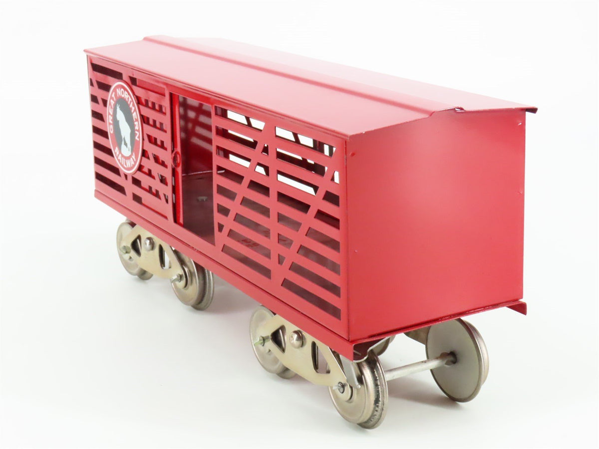 Standard Gauge McCoy GN Great Northern Railway Tinplate Stock Car