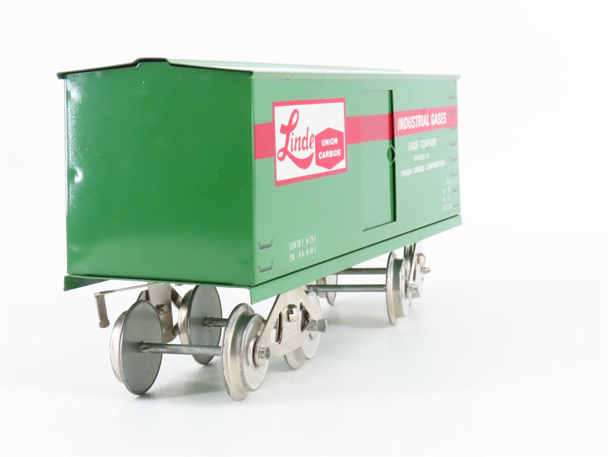 Standard Gauge McCoy Linde Union Carbide Tinplate Single Door Box Car