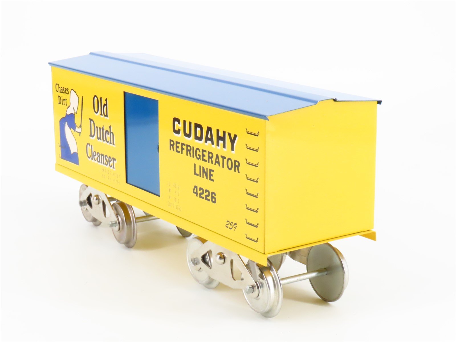 Standard Gauge McCoy No. 259 Old Dutch Cleanser Tinplate Box Car #4226