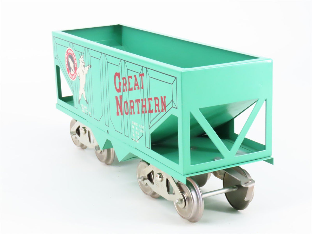 Standard Gauge McCoy No. 284 GN Great Northern &quot;Goat&quot; 2-Bay Tinplate Hopper