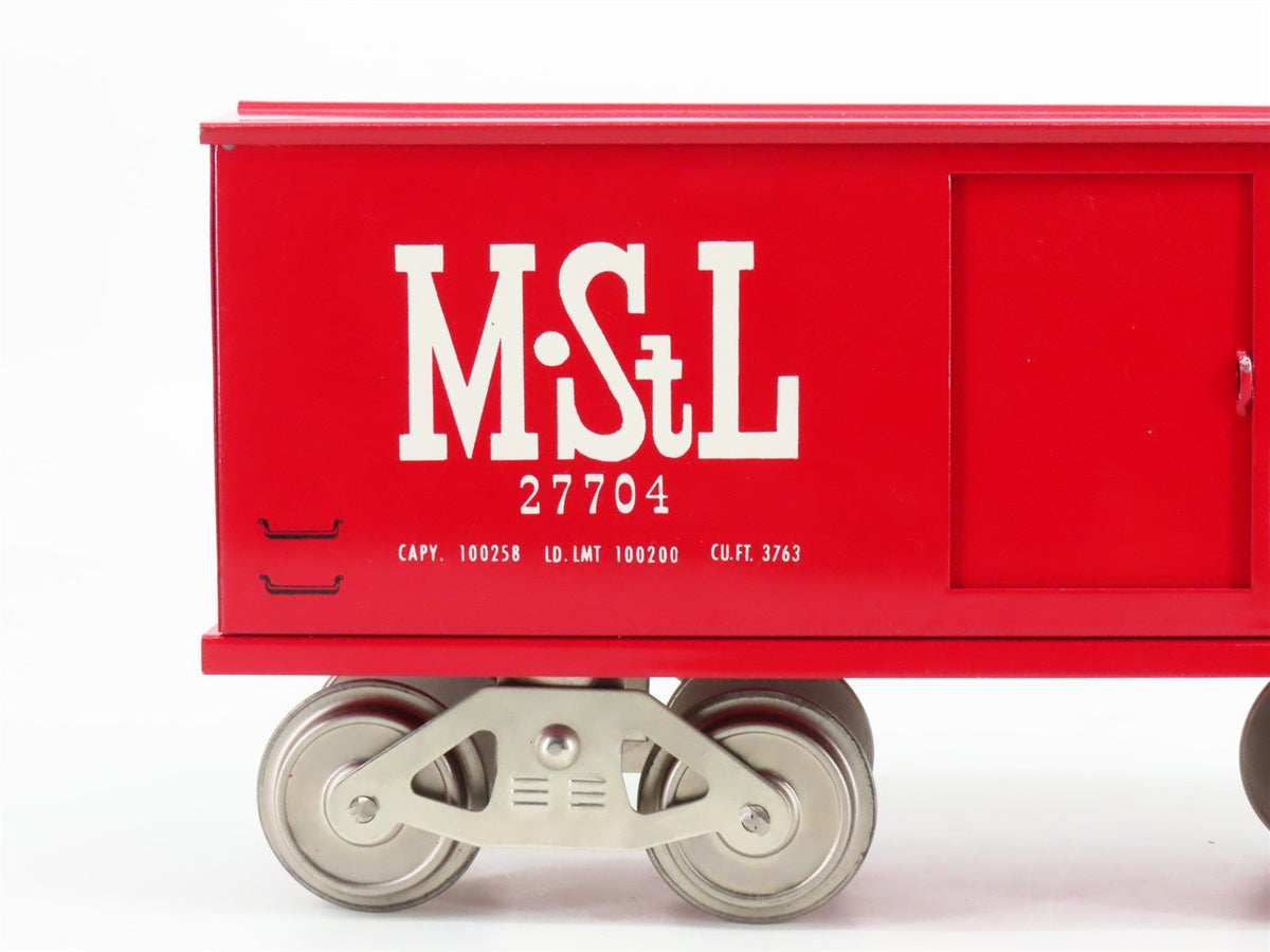Standard Gauge McCoy M&amp;STL The Peoria Gateway Tinplate Box Car #27704