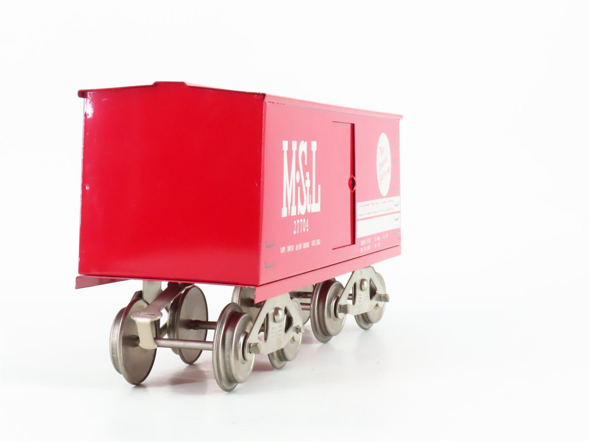 Standard Gauge McCoy M&amp;STL The Peoria Gateway Tinplate Box Car #27704