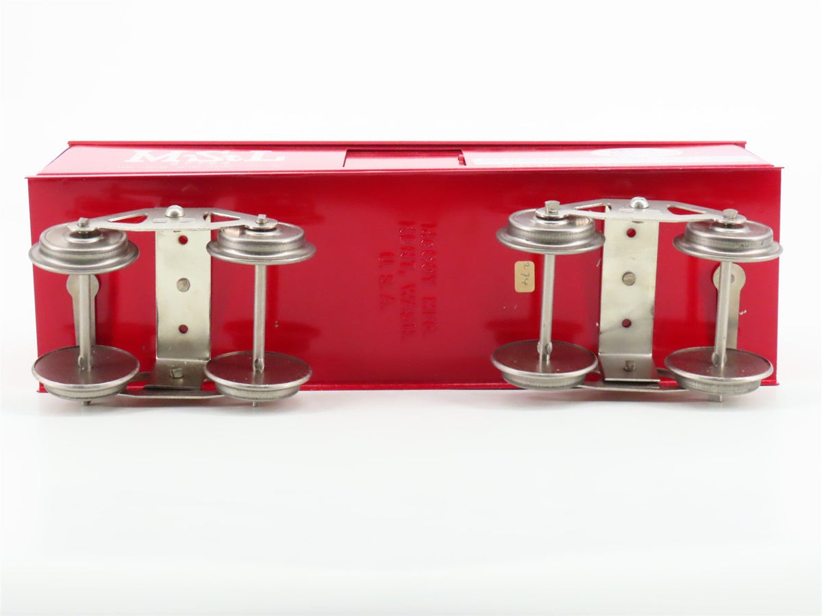 Standard Gauge McCoy M&amp;STL The Peoria Gateway Tinplate Box Car #27704