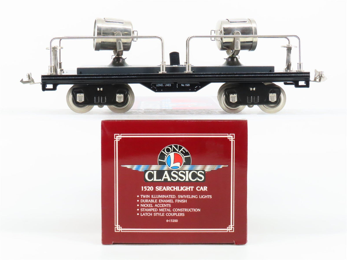 Standard Gauge Lionel Classics 6-13200 Tinplate Searchlight Car #1520