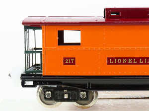 Standard Gauge Lionel 11-30013 Tinplate Illuminated Caboose #217