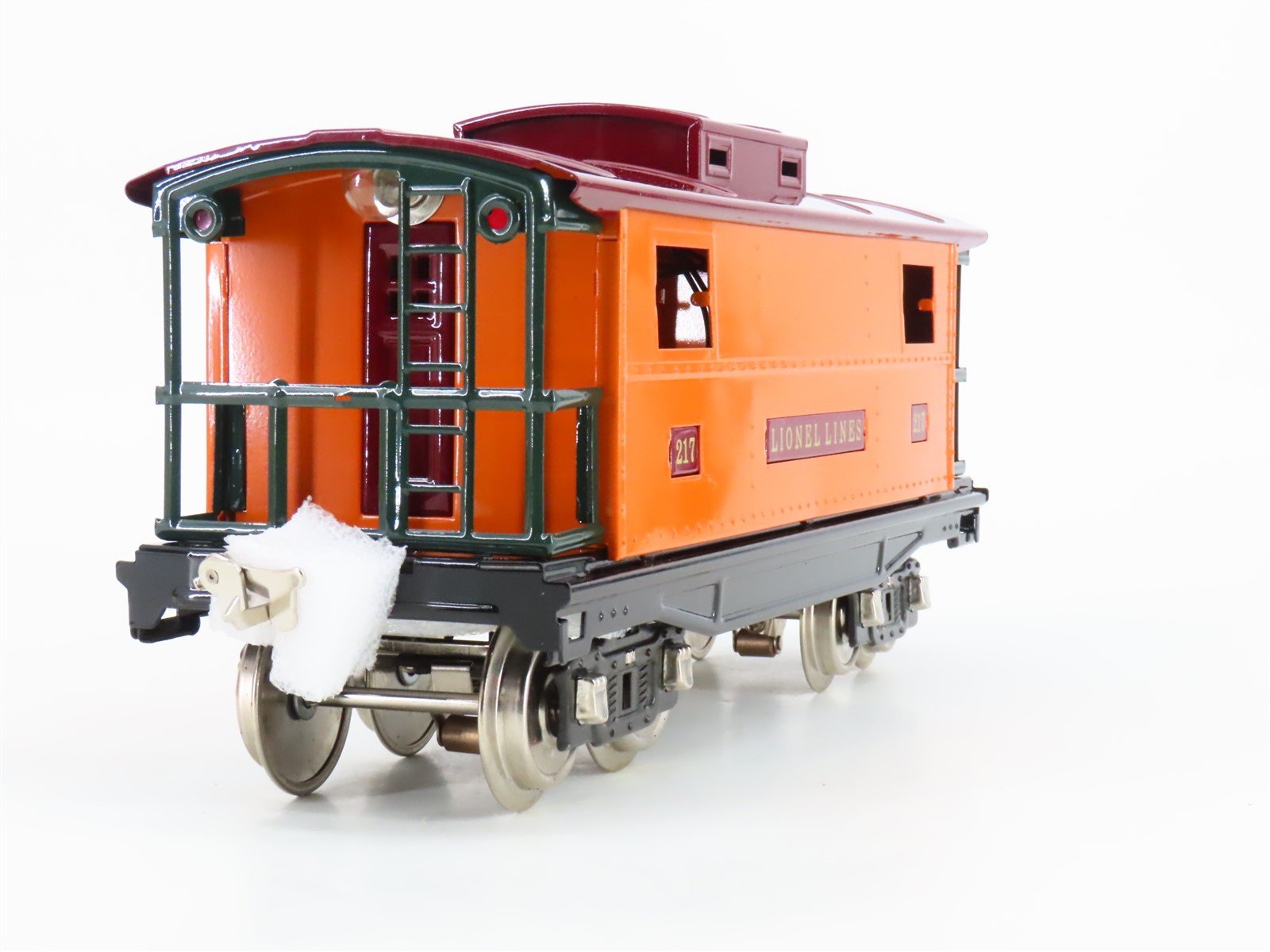 Standard Gauge Lionel 11-30013 Tinplate Illuminated Caboose #217