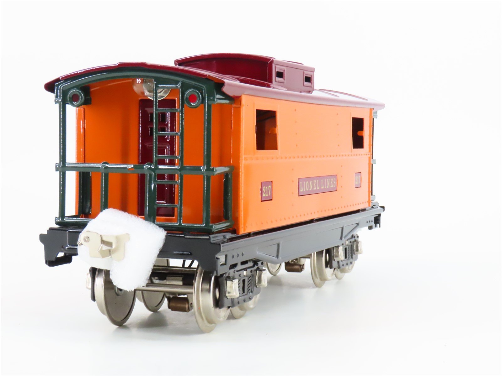 Standard Gauge Lionel 11-30013 Tinplate Illuminated Caboose #217