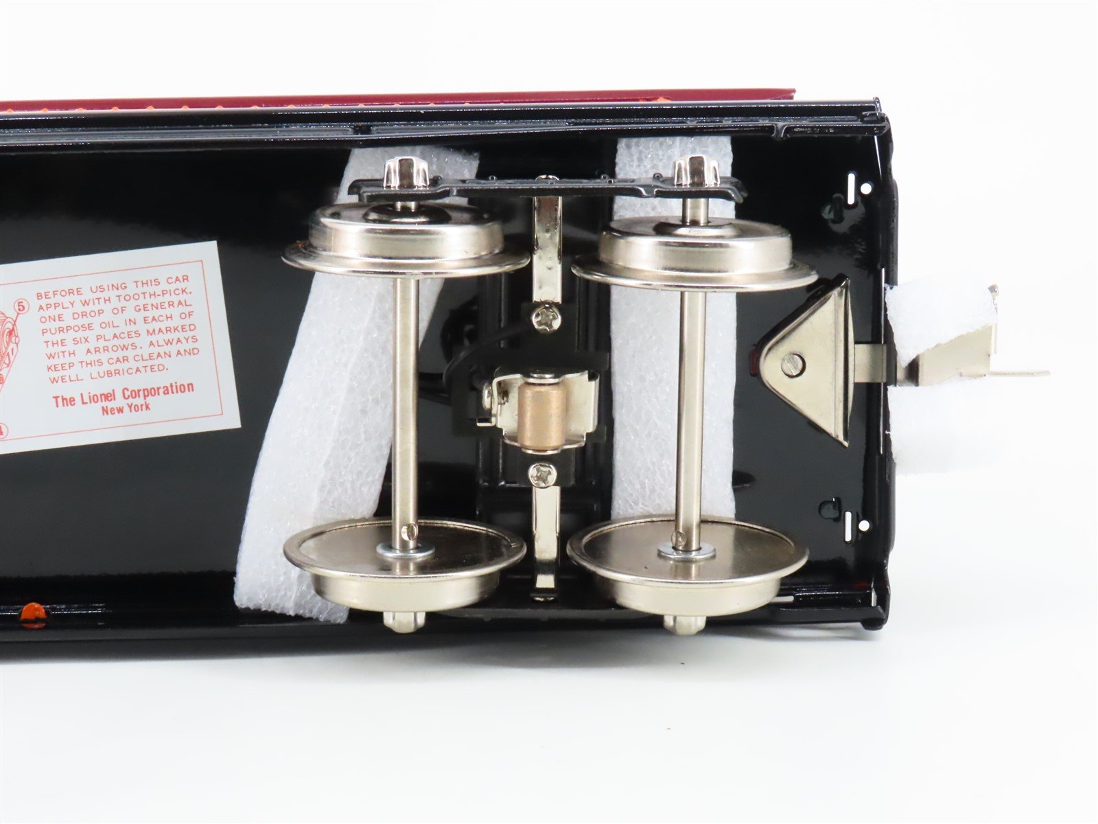 Standard Gauge Lionel 11-30013 Tinplate Illuminated Caboose #217