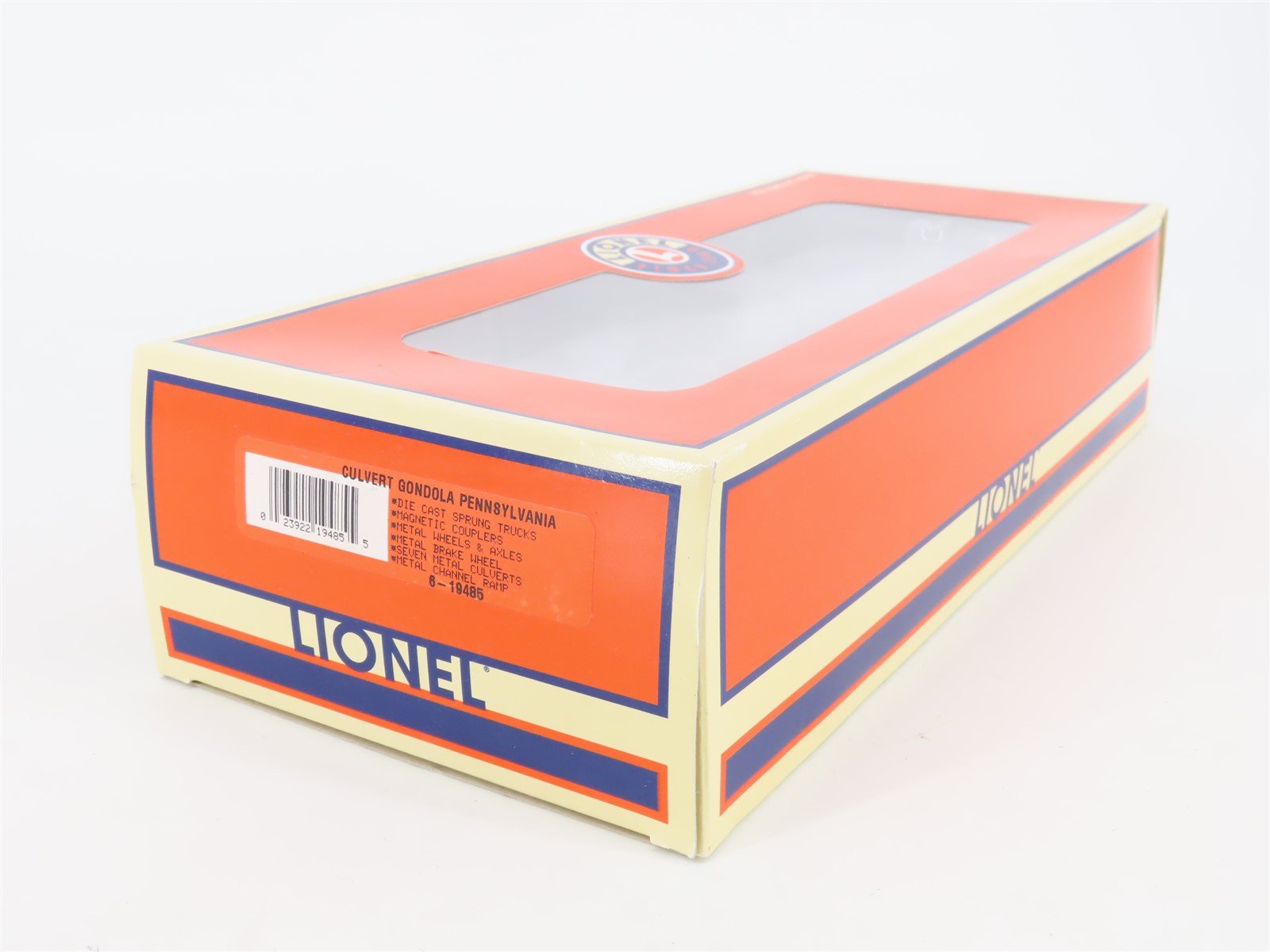 O Gauge 3-Rail Lionel 6-19485 PRR Pennsylvania Culvert Gondola #347004