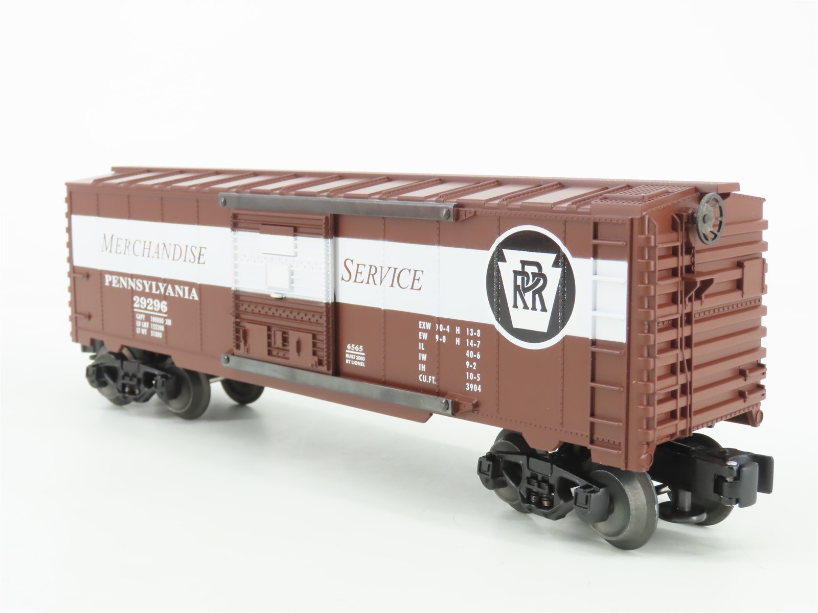 O Gauge 3-Rail Lionel 6-29296 PRR Pennsylvania Merchandise Box Car #29296