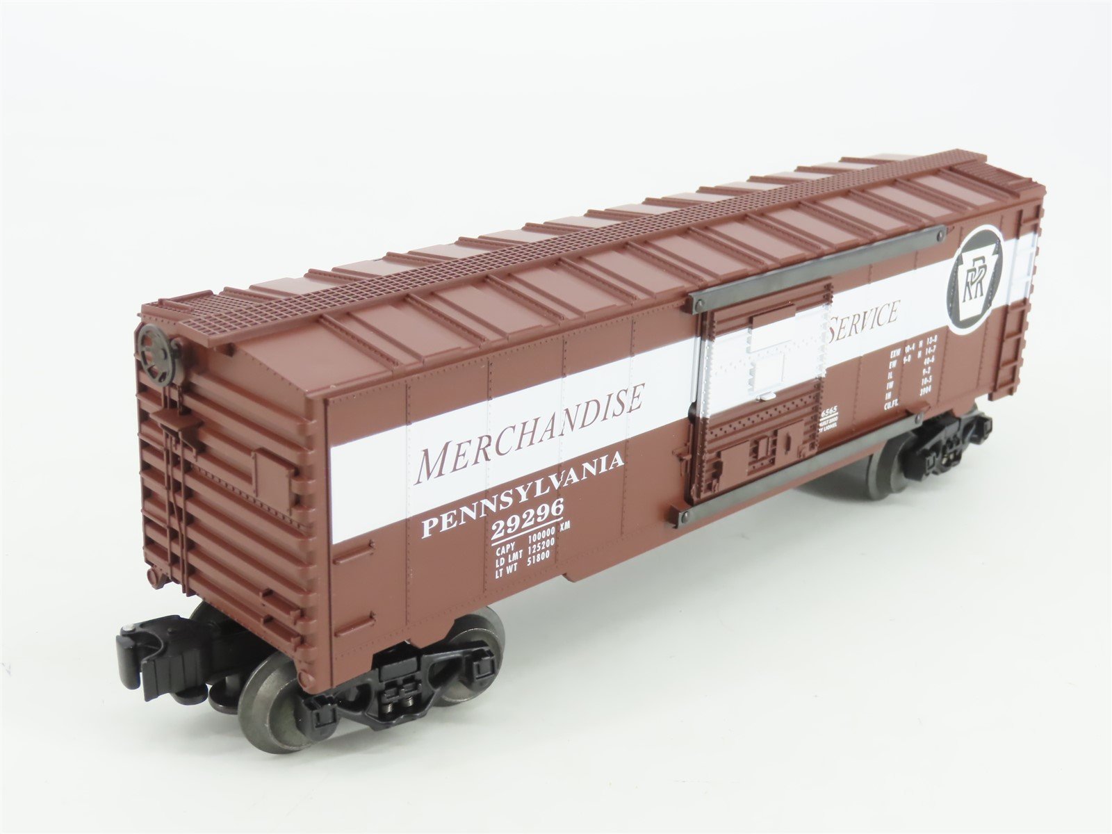 O Gauge 3-Rail Lionel 6-29296 PRR Pennsylvania Merchandise Box Car #29296