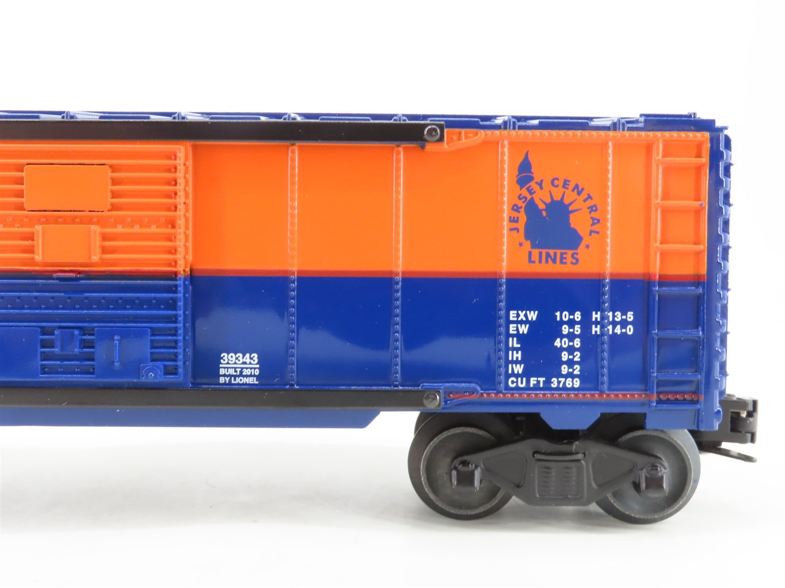 O Gauge 3-Rail Lionel 6-39343 CRP Jersey Central Bronx Terminal Box Car 6464-950