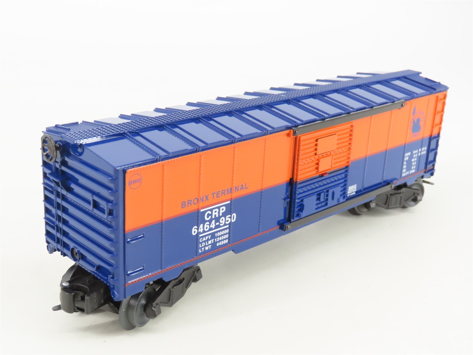 O Gauge 3-Rail Lionel 6-39343 CRP Jersey Central Bronx Terminal Box Car 6464-950