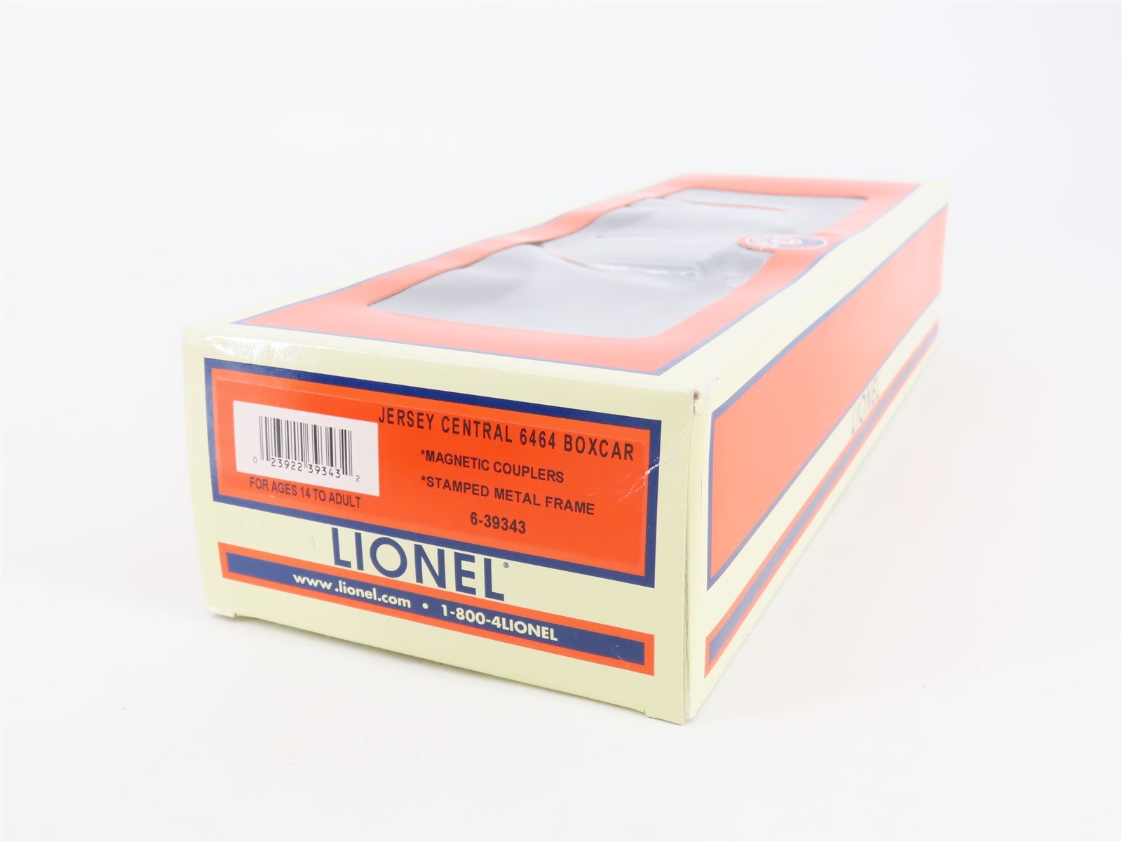 O Gauge 3-Rail Lionel 6-39343 CRP Jersey Central Bronx Terminal Box Car 6464-950