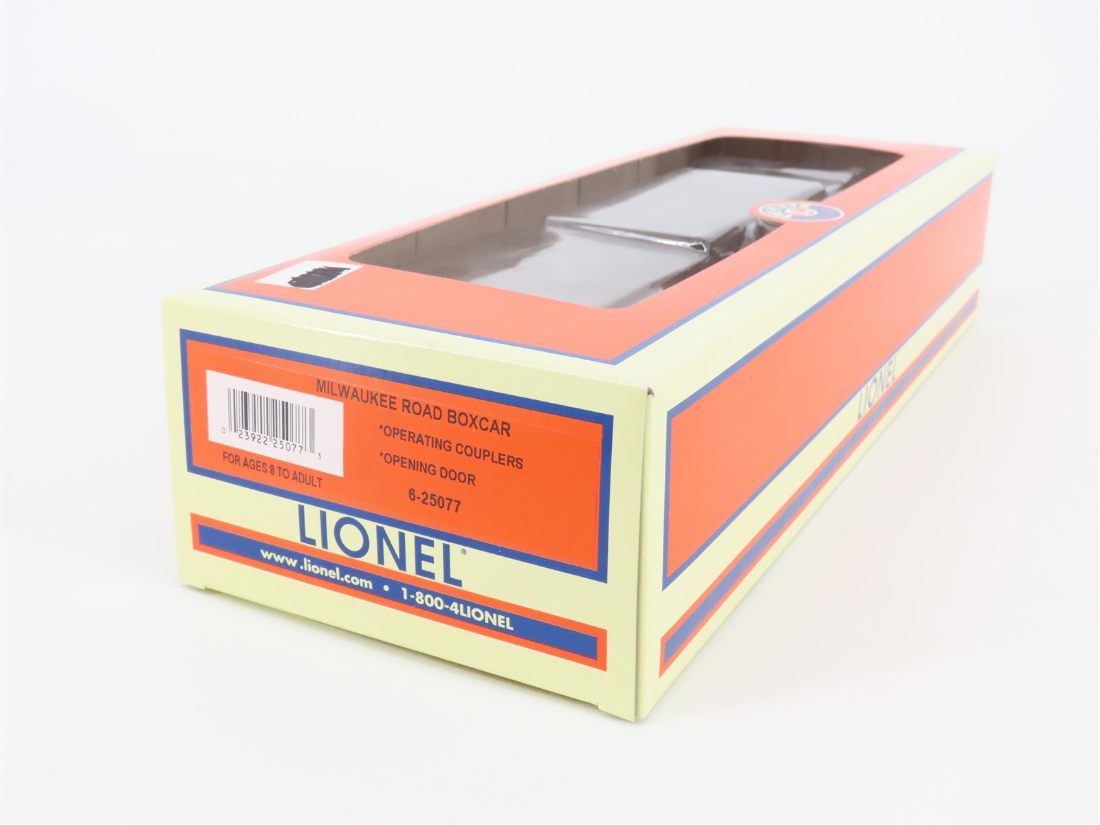 O Gauge 3-Rail Lionel 6-25077 MILW Milwaukee Road Single Door Box Car #8484