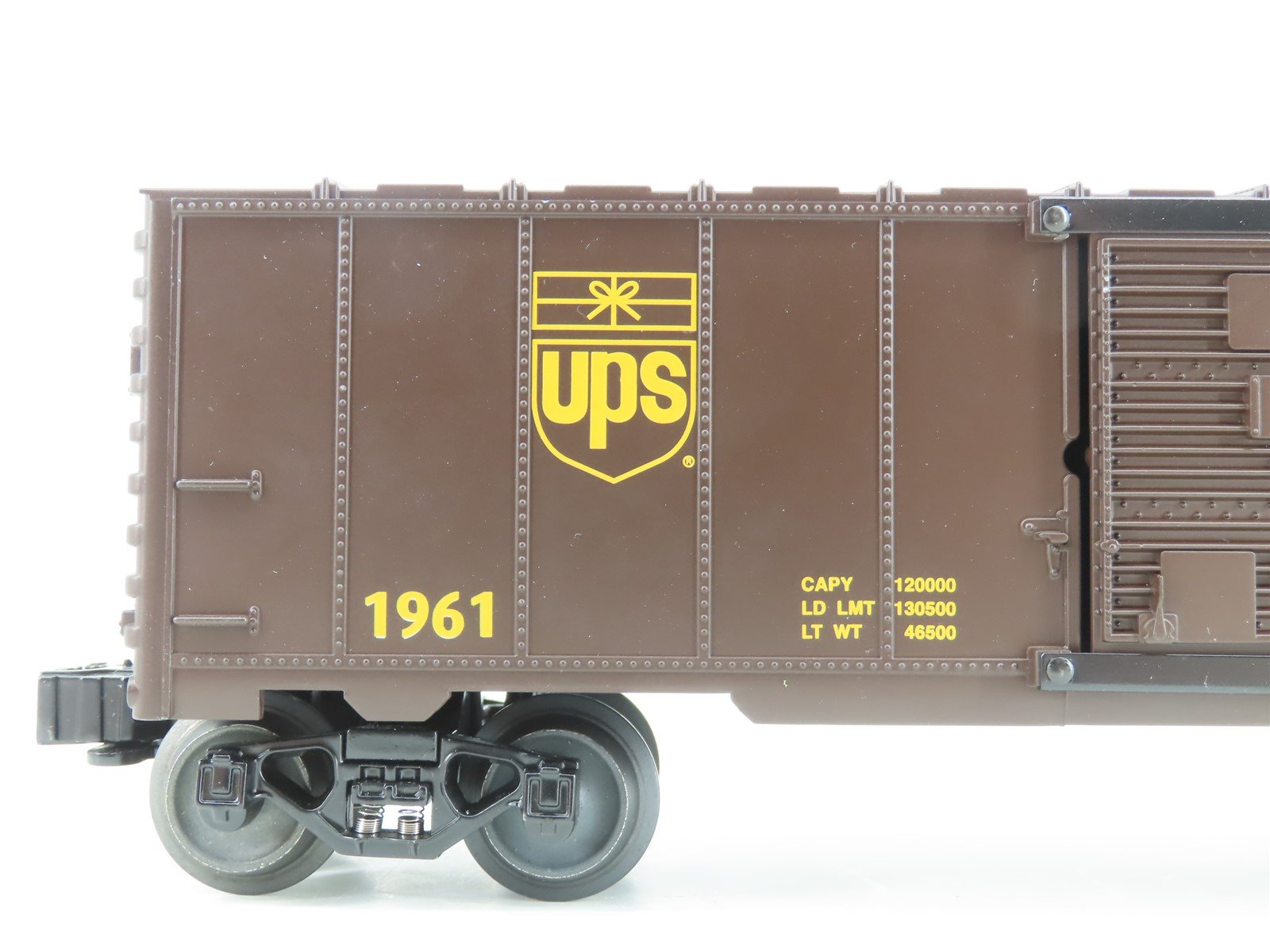 O Gauge 3-Rail Lionel 6-39326 UPS United Parcel Service Centennial Box Car #1961